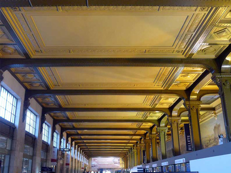 Rénovation galerie des fresques, Gare de Lyon